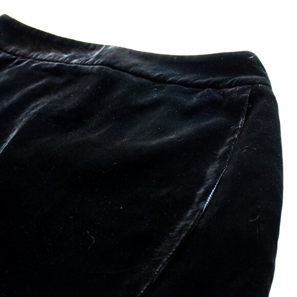 Dalia Collection | Gorgeous Black Velvet Skirt Size 8 | Excellent Condition - Picture 4 of 16